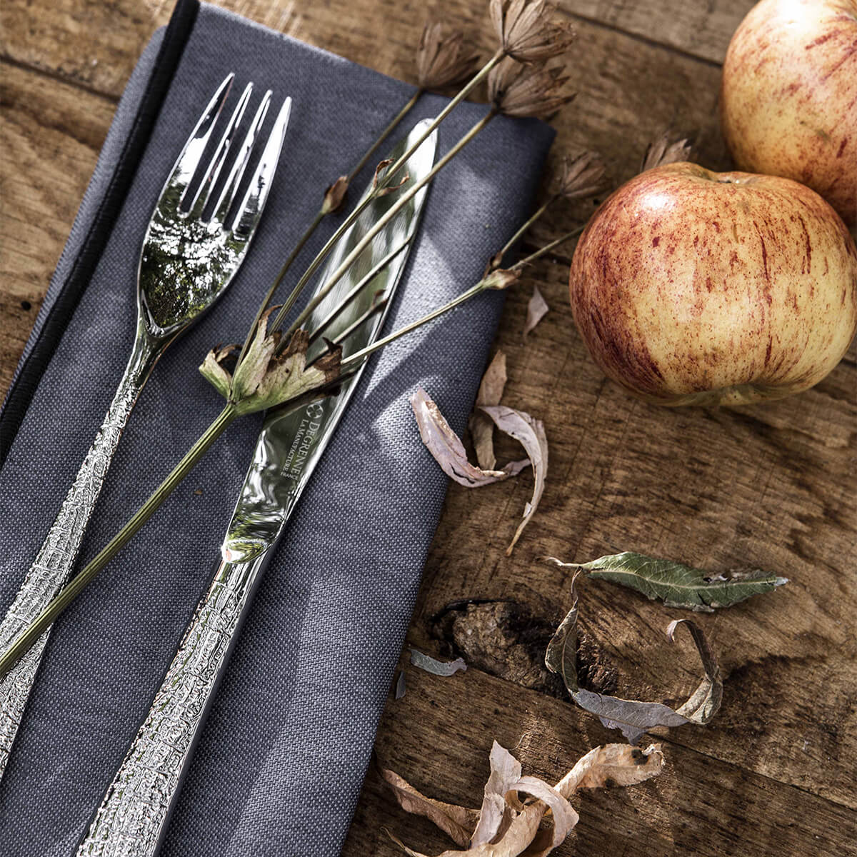 SUPERNATURE MIRROR FINISH  Table knife, 1 pc solid handle, serrated