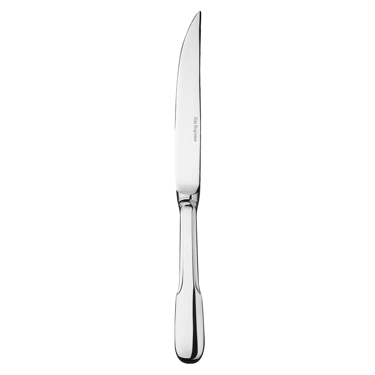 LUTECE MIRROR FINISH Steak knife, hollow handle, serrated