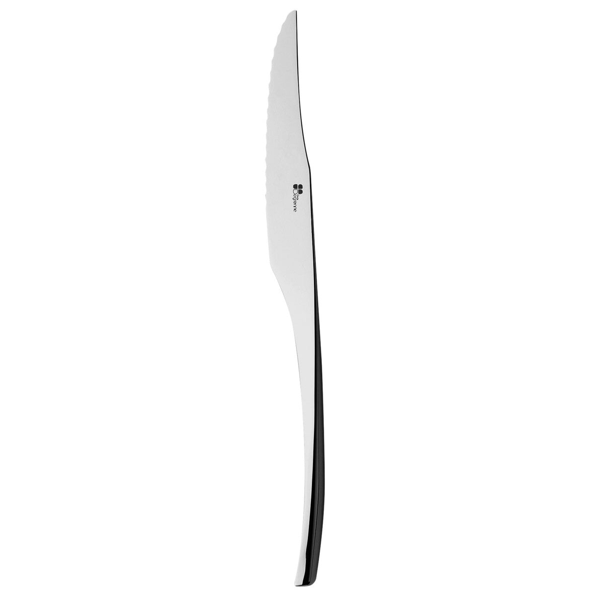 GOURMETS MIRROR FINISH Steak knife, 1 pc solid handle, serrated