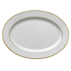 ECLIPSE GALON GOLD Oval dish 36,5 x 26,5 cm