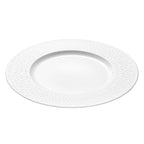 BOREAL SATIN WHITE Presentation plate 33 cm