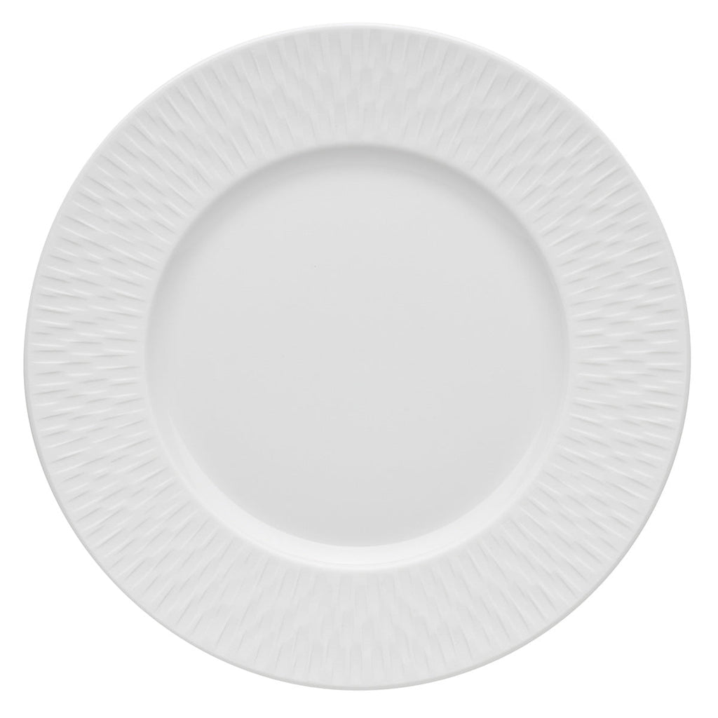 BOREAL SATIN WHITE Dessert plate 22,5 cm