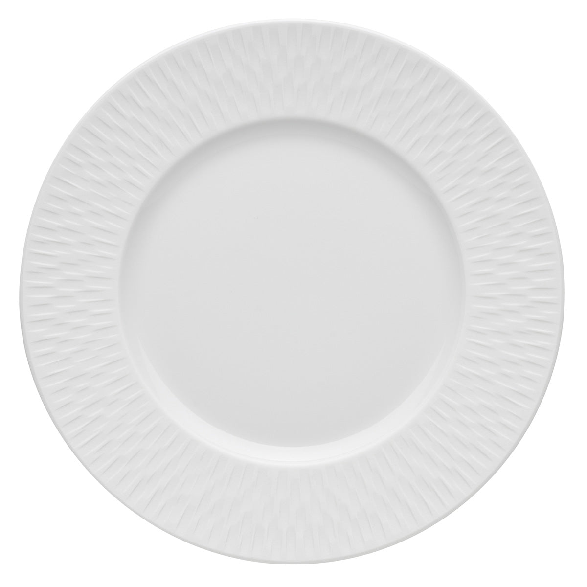 BOREAL SATIN WHITE Dessert plate 22,5 cm