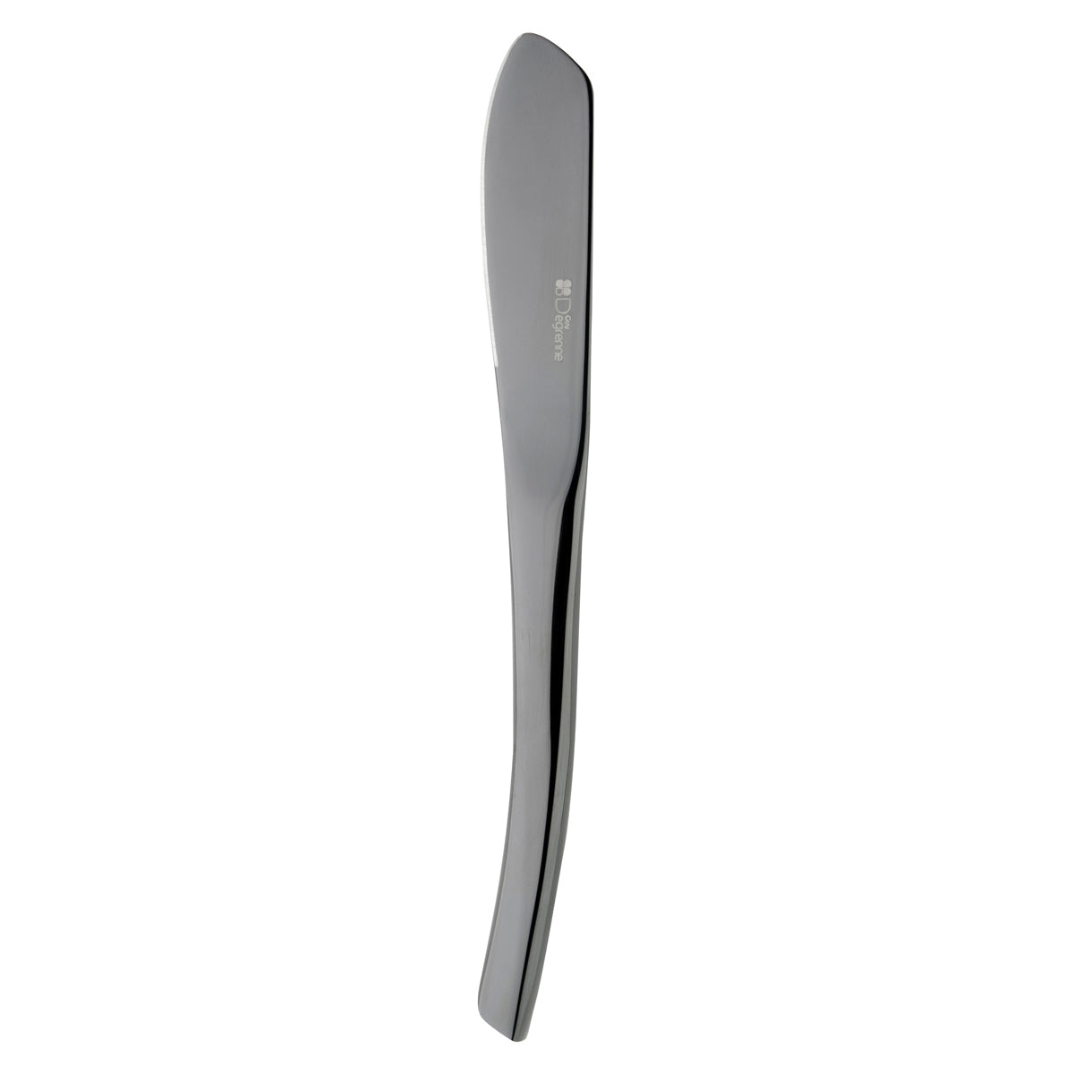 XY BLACK MIRROR FINISH Butter knife, 1 pc solid handle