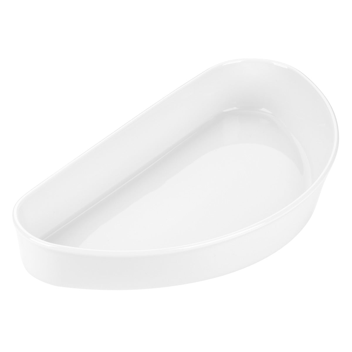 EVENTO WHITE 1/2 porcelain insert for chafing dish