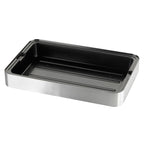 EVENTO Refrigerated set mirror finish 56.5x36x9.5 cm . 22 in 1/4x14 in 3/16x3 in 3/4