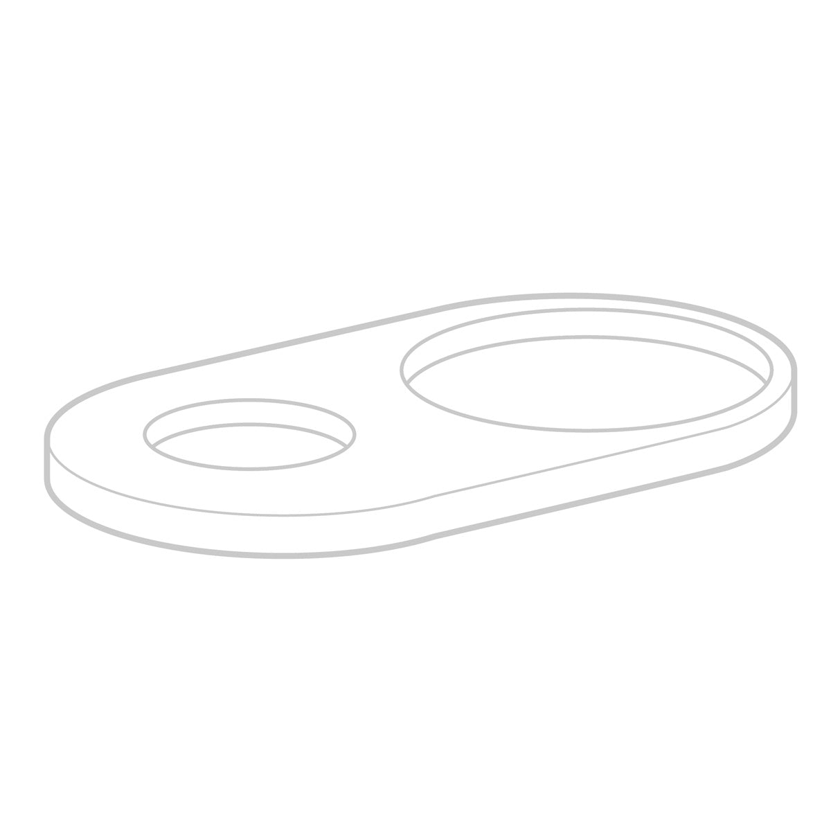 EVENTO Black acrylic stand for juice dispenser 20x32x20 cm . 7 in 7/8x15 in 5/8x7 in 7/8