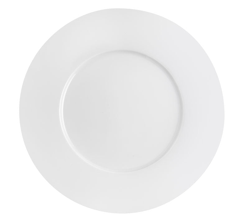 COLLECTION L WHITE Presentation plate 32 cm