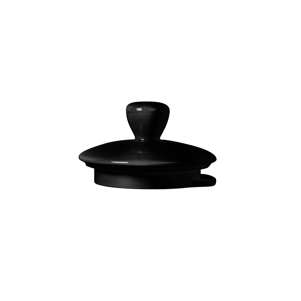 SALAM BLACK MAT FINISH Porcelan lid for tea pot 2/4 cups