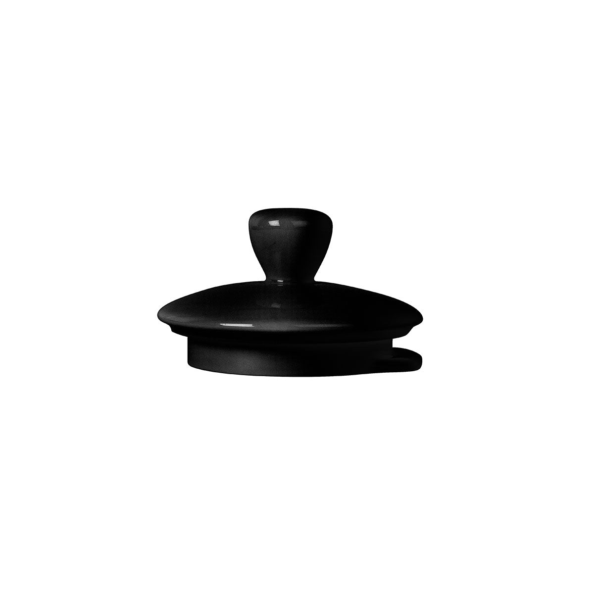 Image du produit: SALAM BLACK MAT FINISH Porcelan lid for tea pot 6/8 cups