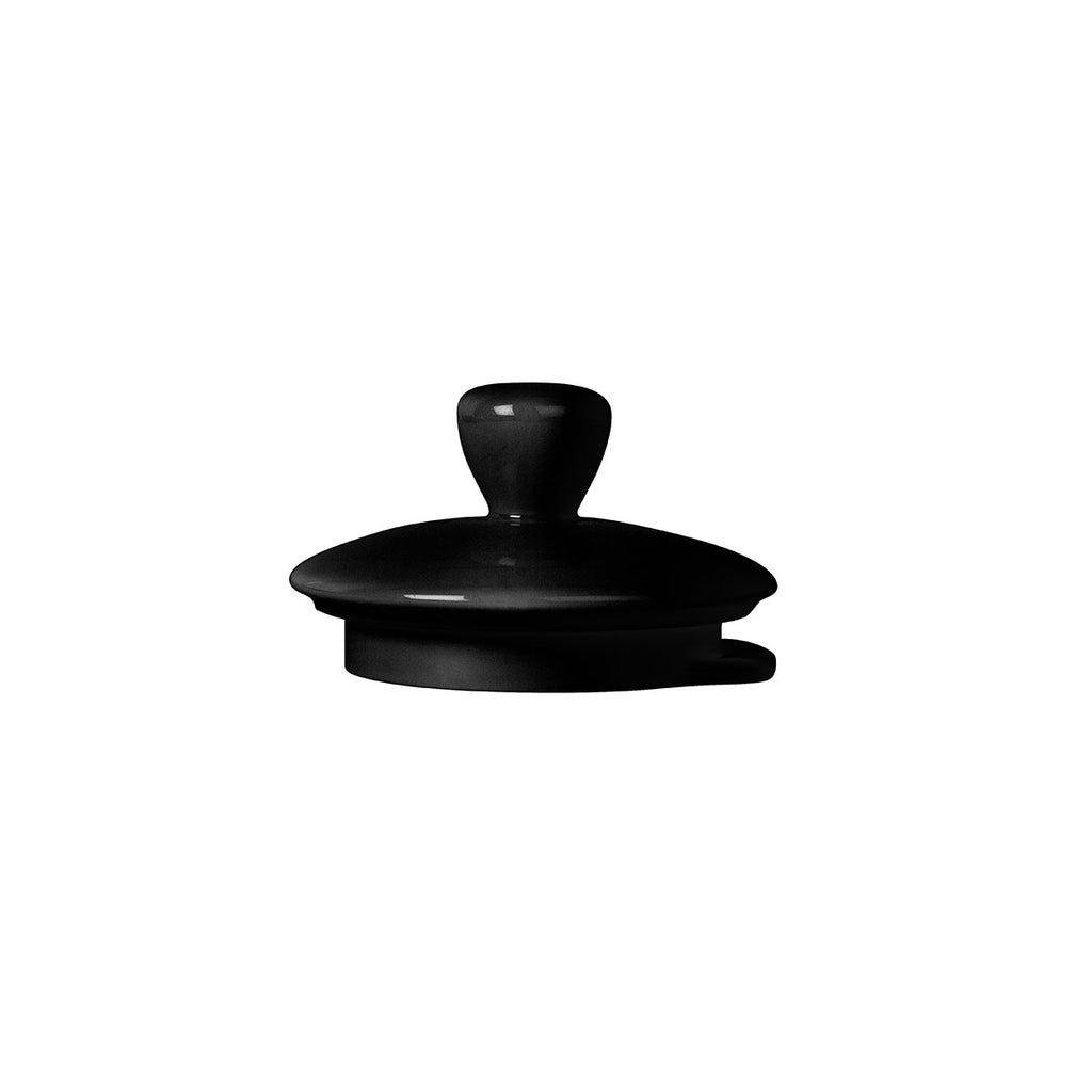 SALAM BLACK MAT FINISH Porcelan lid for tea pot 6/8 cups