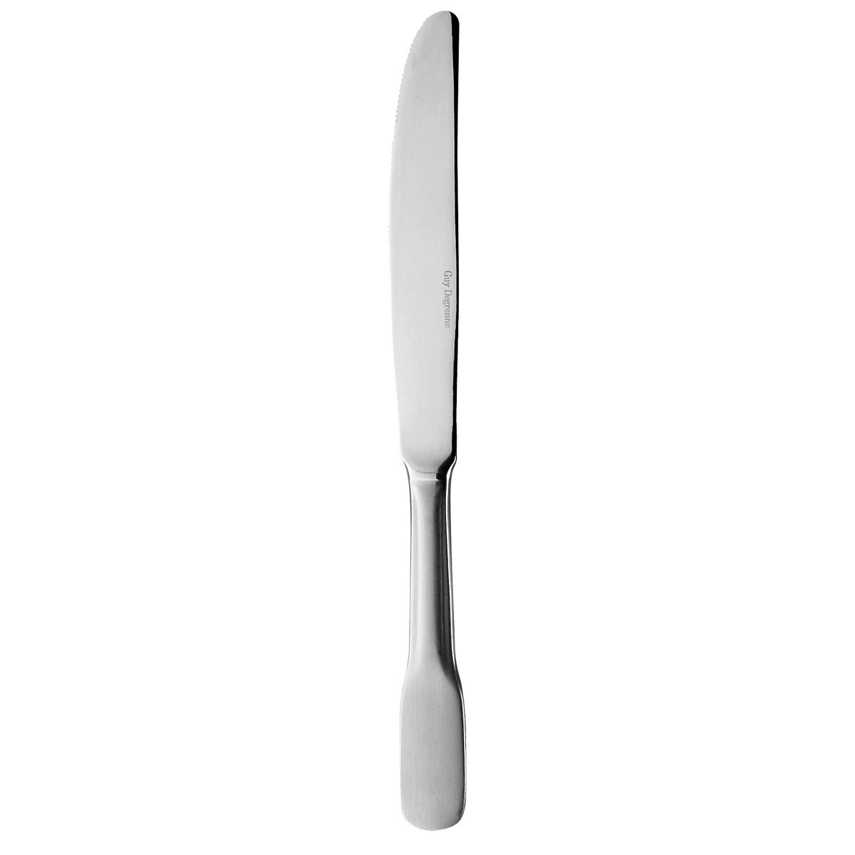 VIEUX PARIS SATIN FINISH Dessert knife solid handle serrated