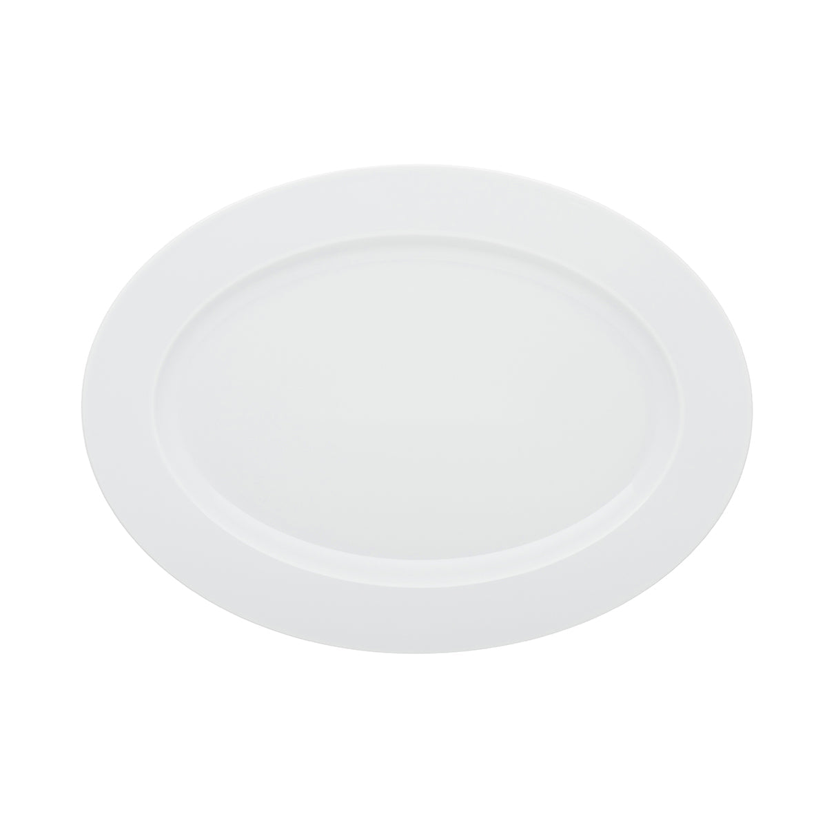 COLLECTION L WHITE Oval dish 36,5 x 26,5 cm