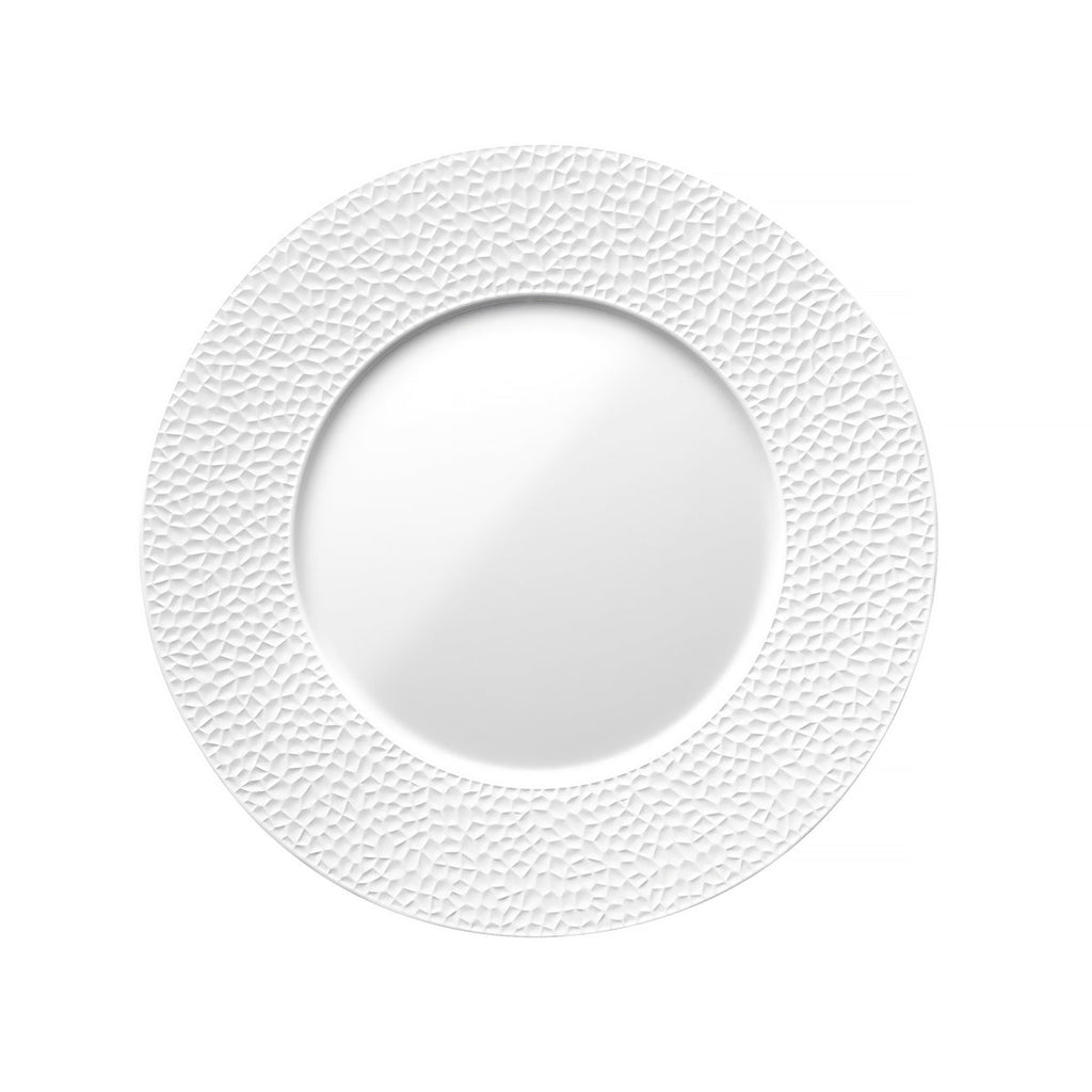 COLLECTION L FRAGMENT WHITE Plate 27,9 cm