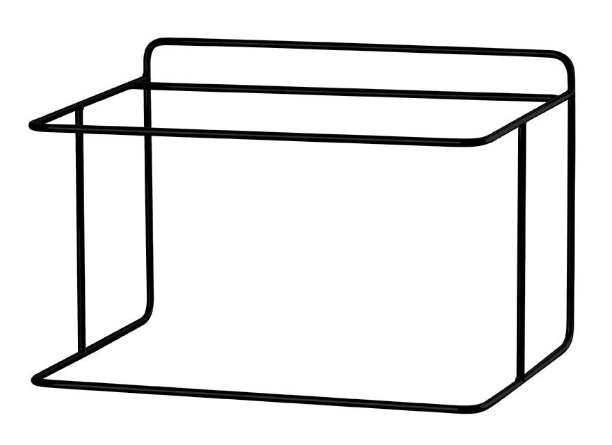 Image du produit: EVENTO Black rectangular tray 42x30.8x29.8 cm . 16 in 9/16x12 in 1/8x11 in 3/4 level 2