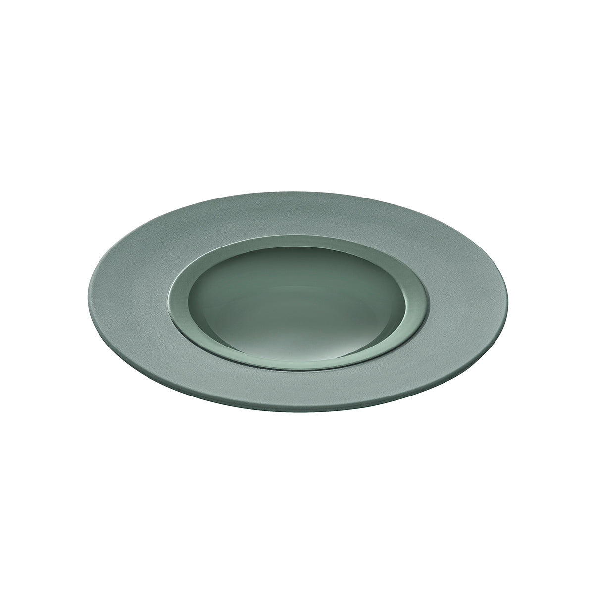 BAHIA GREEN CLAY Small bowl gourmet plate 23 cm