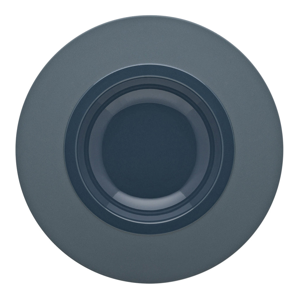 BAHIA BLUE STONE Large bowl gourmet plate 26 cm