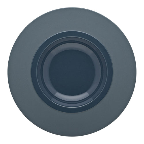BAHIA BLUE STONE Large bowl gourmet plate 26 cm