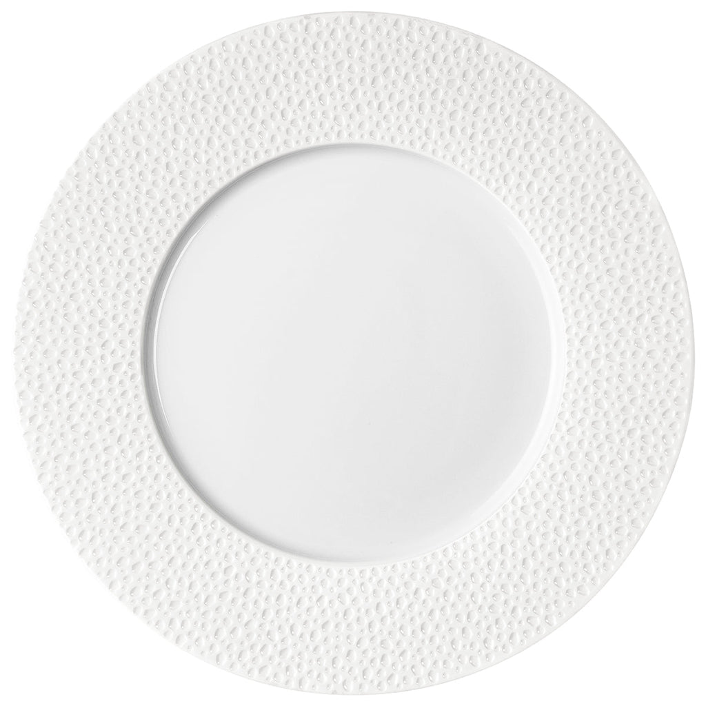 PERLES DE ROSEE BLANCHES Presentation plate 32 cm