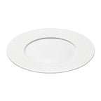 PERLES DE ROSEE BLANCHES Plate 27,9 cm