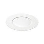 PERLES DE ROSEE BLANCHES Dessert plate 24 cm