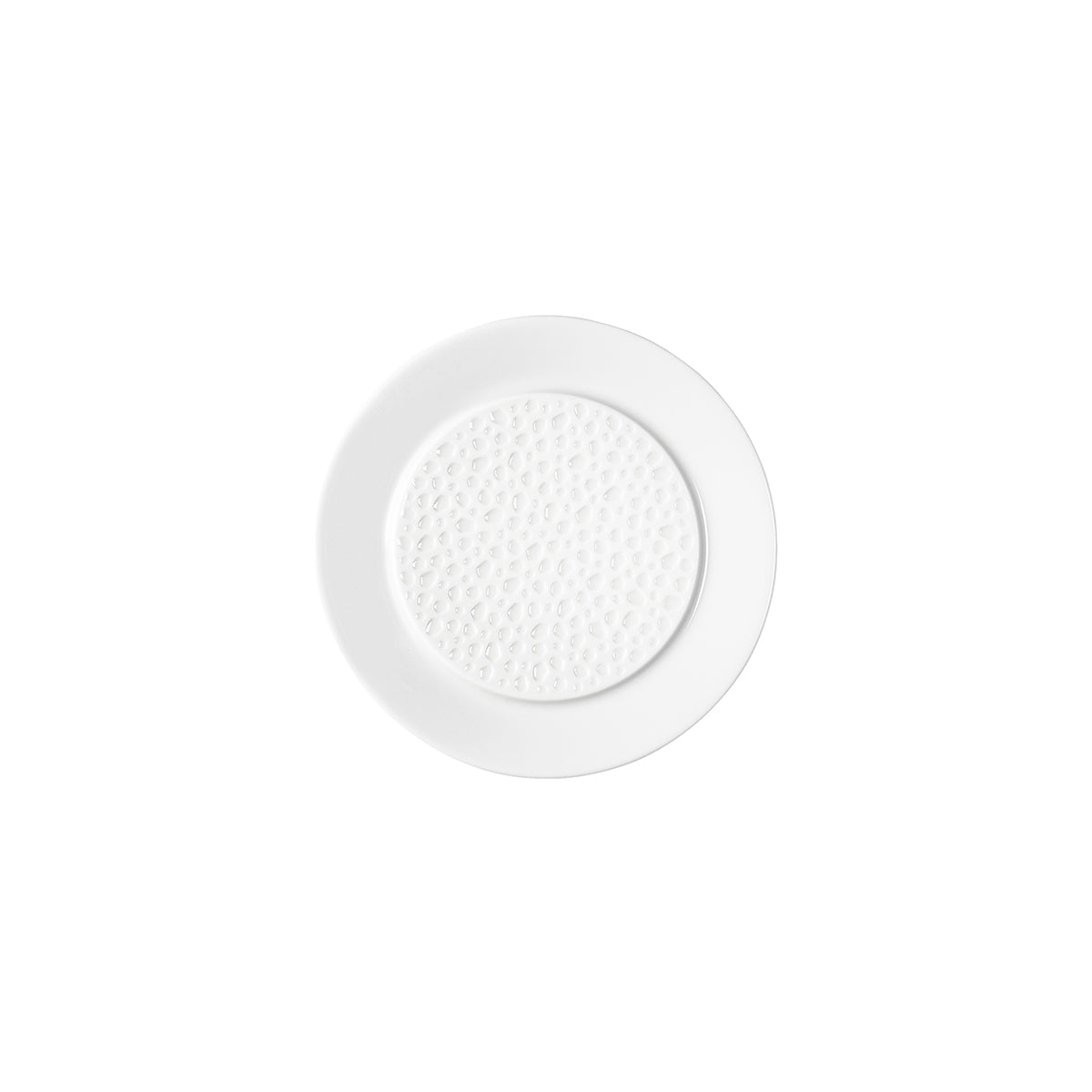 PERLES DE ROSEE BLANCHES Bread plate 14 cm