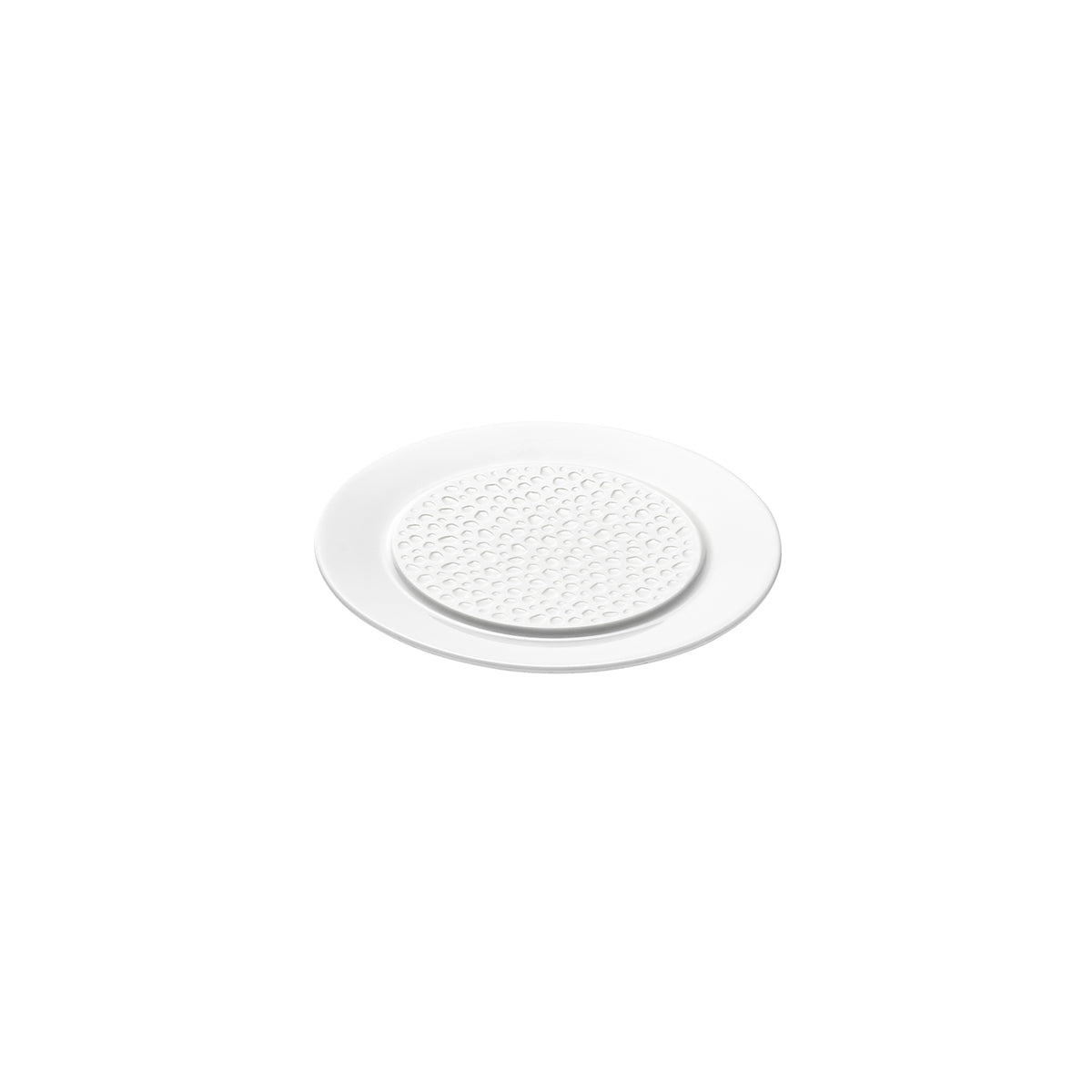 PERLES DE ROSEE BLANCHES Bread plate 14 cm