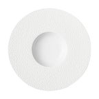 PERLES DE ROSEE BLANCHES Small bowl gourmet plate 27.9 cm