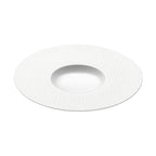 PERLES DE ROSEE BLANCHES Small bowl gourmet plate 27.9 cm