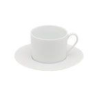 PERLES DE ROSEE BLANCHES Tea/coffee saucer 15,8 cm