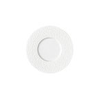 PERLES DE ROSEE BLANCHES Tea/coffee saucer 15,8 cm