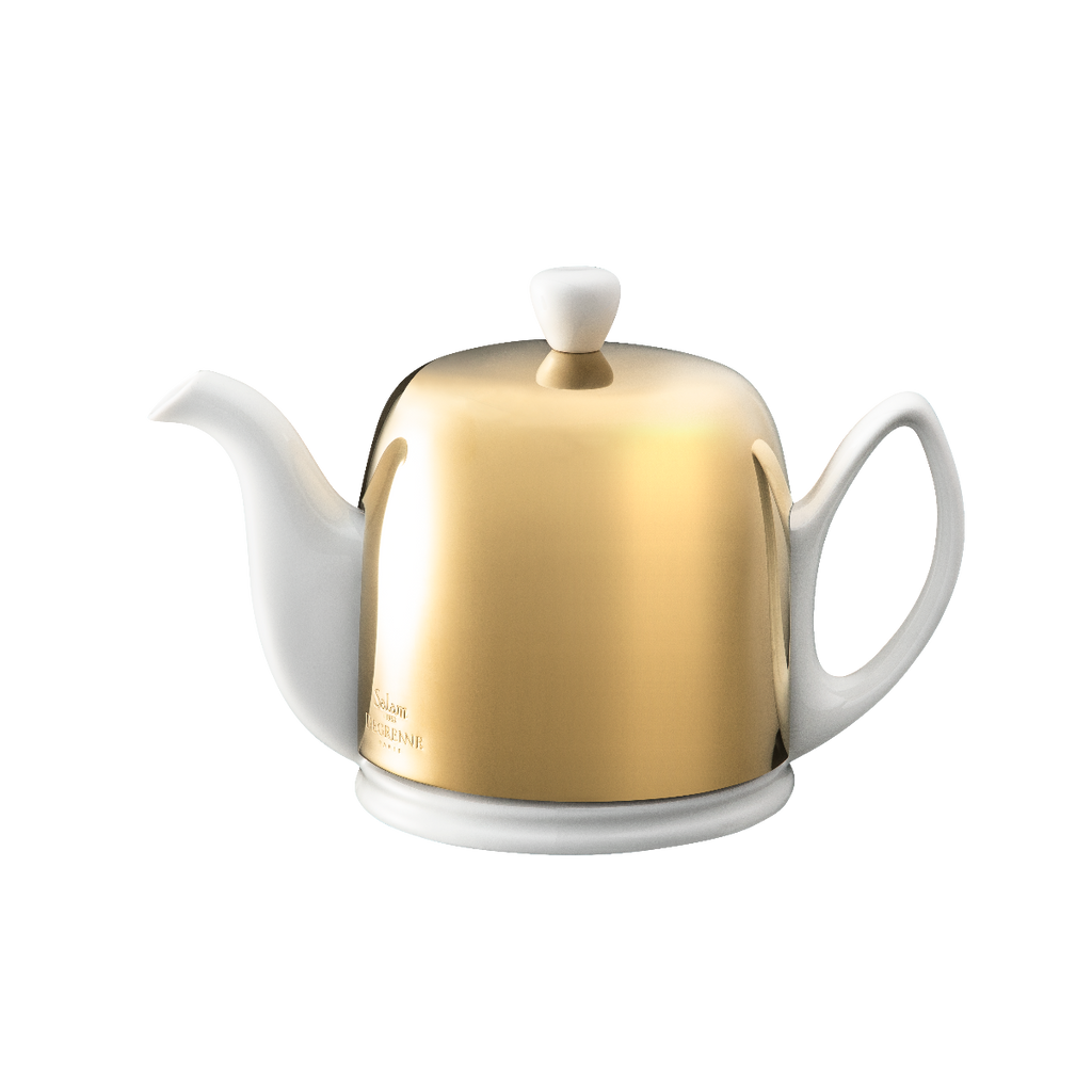 SALAM GOLD Tea pot 4 cups gold bell