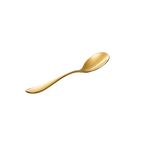 ONDE GOLD FINISH Soup / Dessert spoon, oval