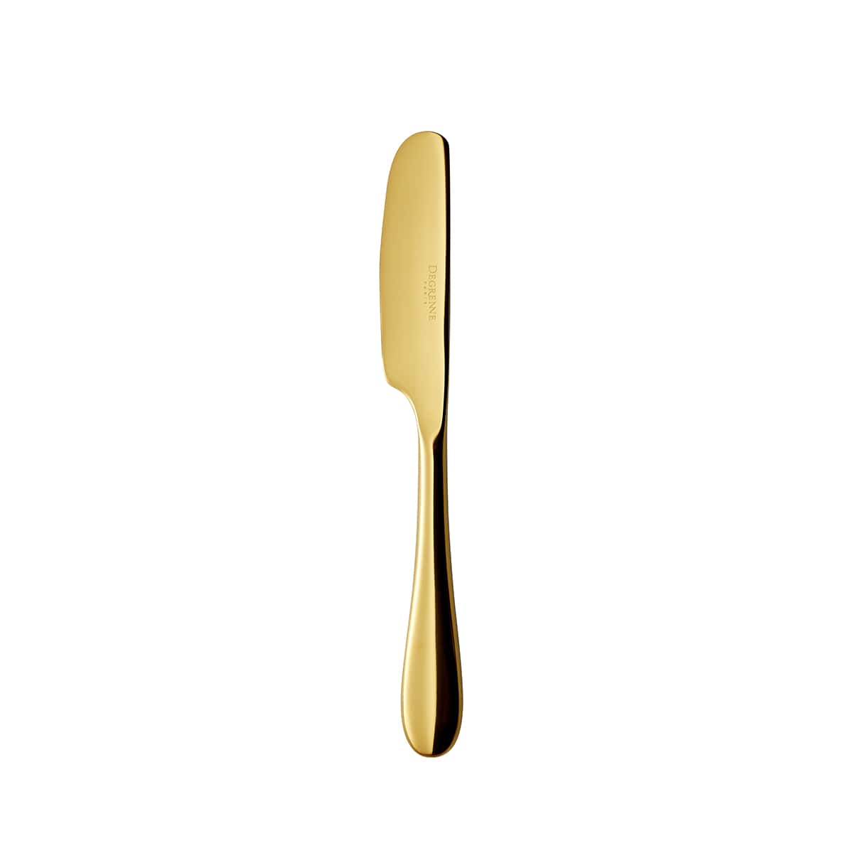 ONDE GOLD FINISH Butter knife, 1 pc solid handle