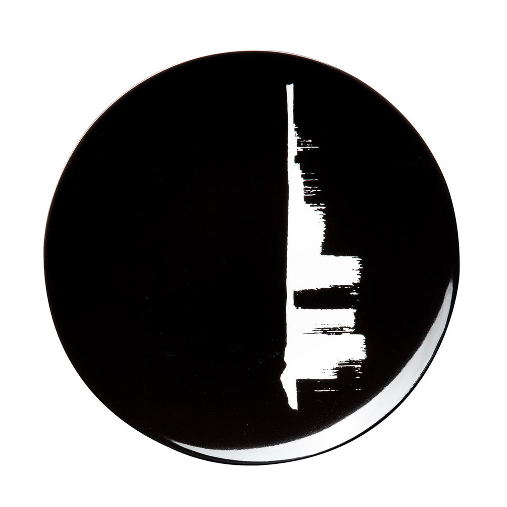 MODULO BLACK ARTY CREATION Plate 29 cm