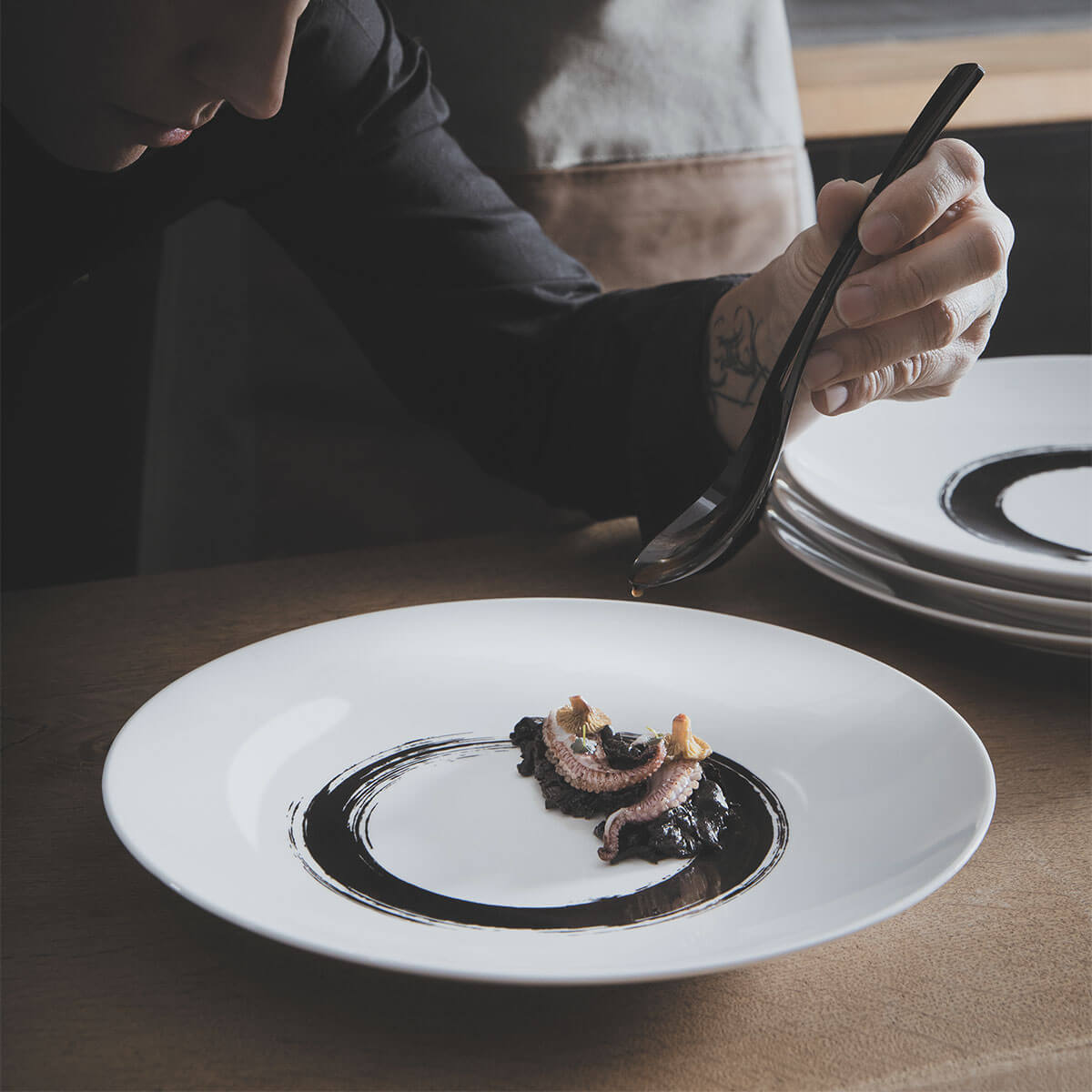 MODULO ARTY CREATION WHITE Dessert plate 20 cm