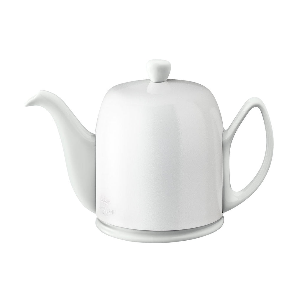 SALAM MONOCHROME Tea pot 6 cups white bell