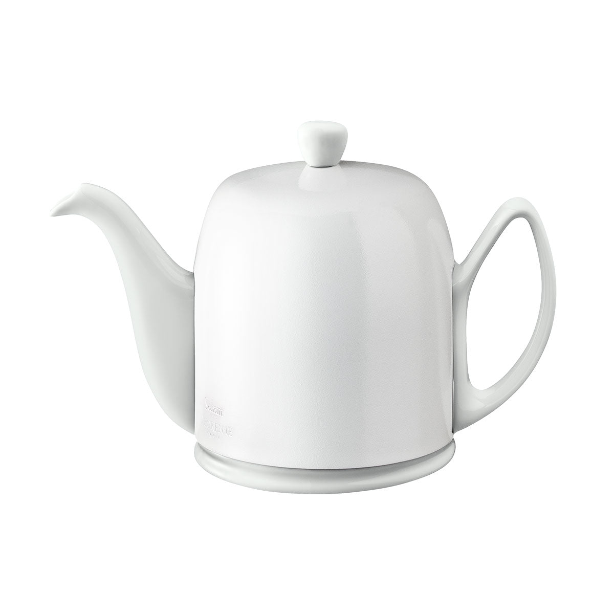SALAM MONOCHROME Tea pot 6 cups white bell