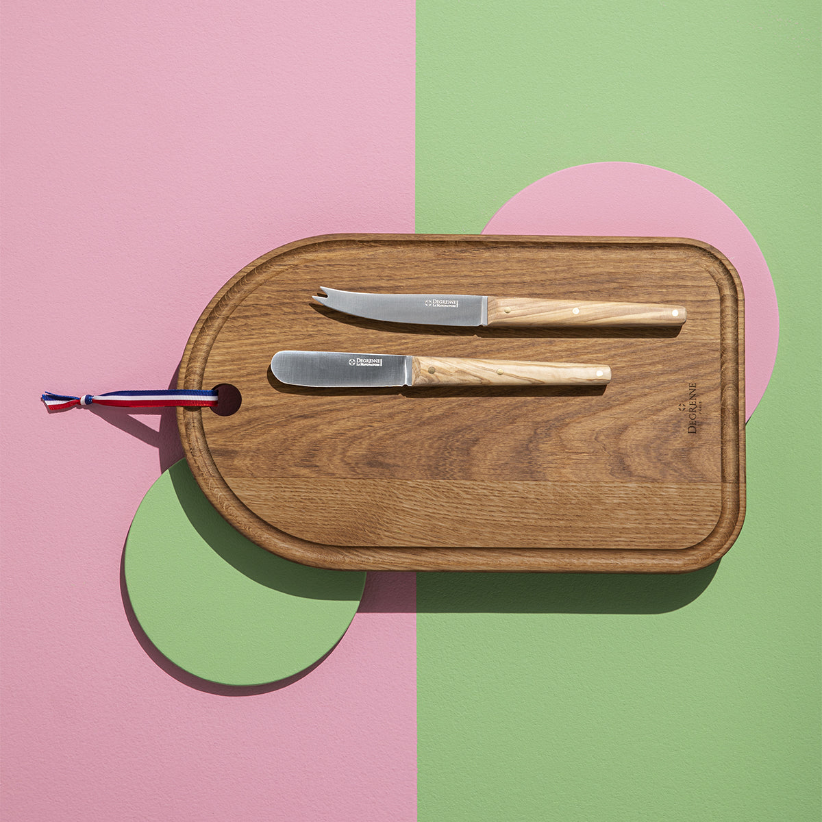 PLANCHES LES ESSENCES Oak cutting board 35 x 21 cm