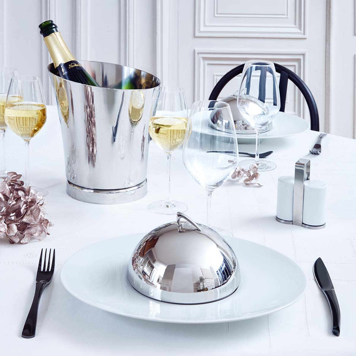 XY BLACK MIRROR FINISH Table fork
