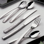 ASTREE CISELE MIRROR FINISH Soup / Dessert spoon, oval