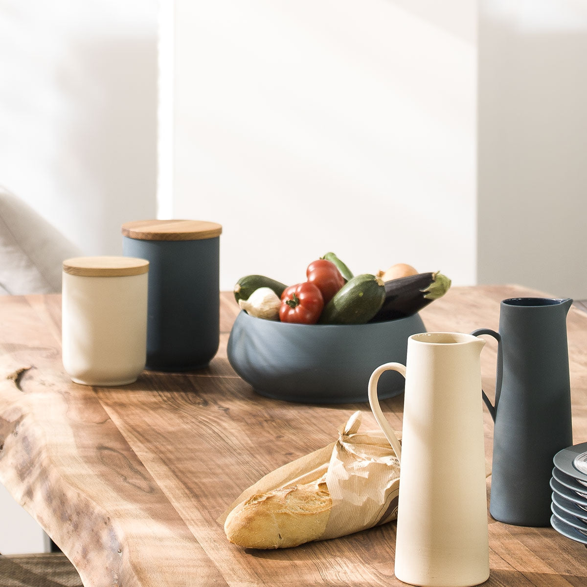 Image du produit: BAHIA BLUE STONE Salad bowl 28 cm