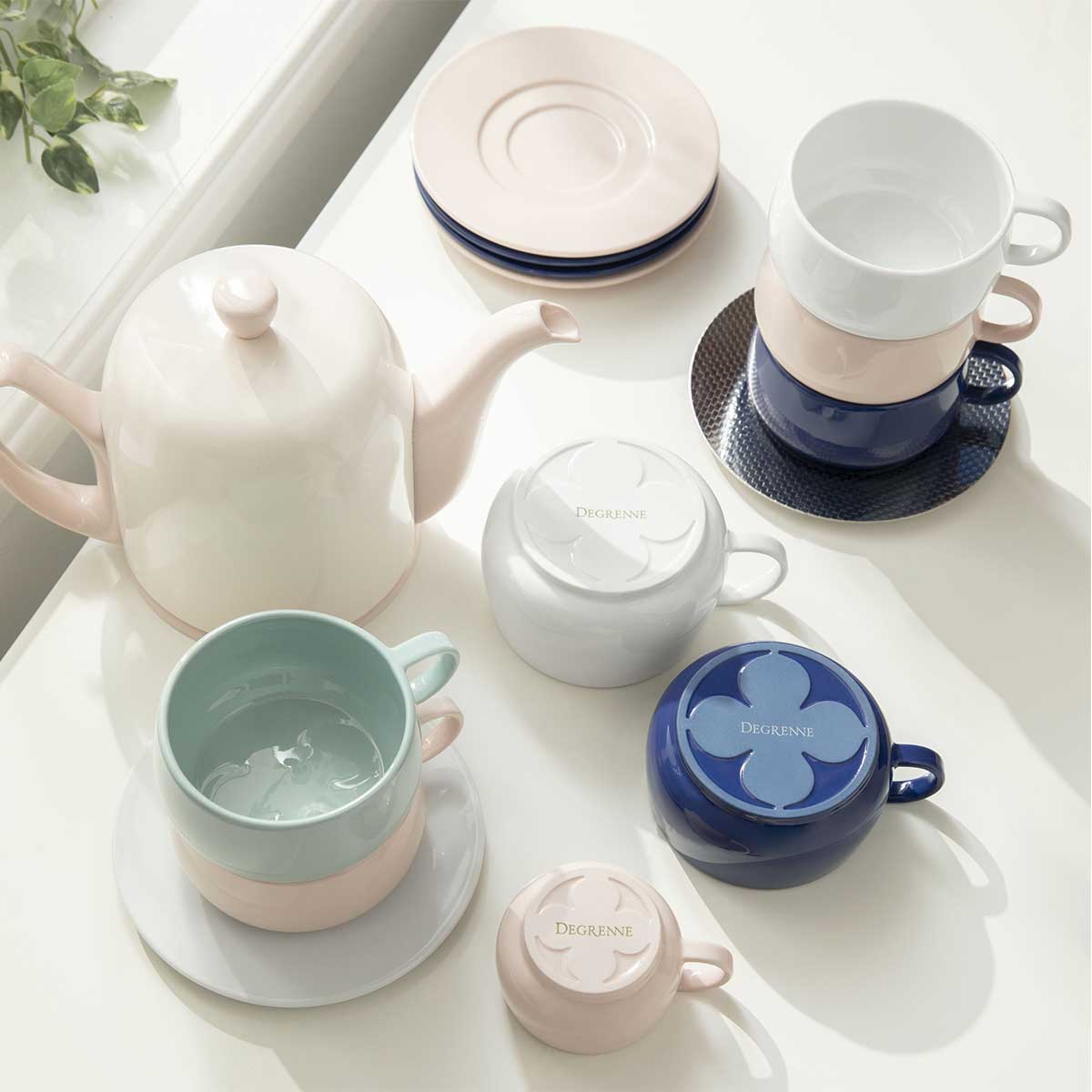 Image du produit: CAFETERIE EMPILEO NUDE PINK Saucer 15 cm