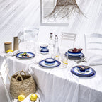 BLUE SHADES Dessert plate 23 cm