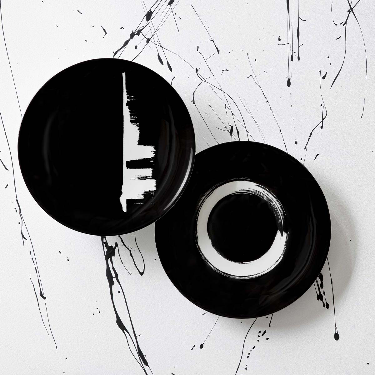 Image du produit: MODULO BLACK ARTY CREATION Plate 29 cm