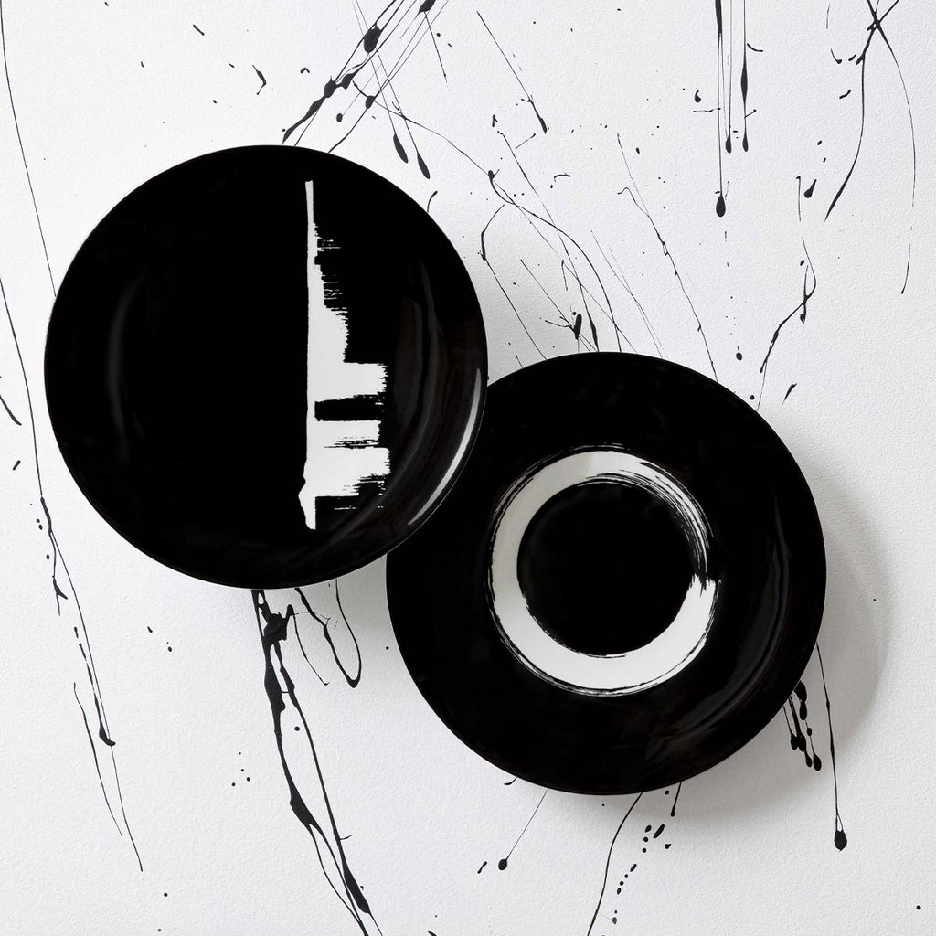 MODULO BLACK ARTY CREATION Plate 29 cm