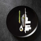 MODULO BLACK ARTY CREATION Plate 29 cm