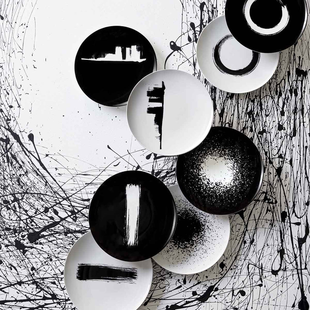 MODULO BLACK ARTY CREATION Plate 29 cm