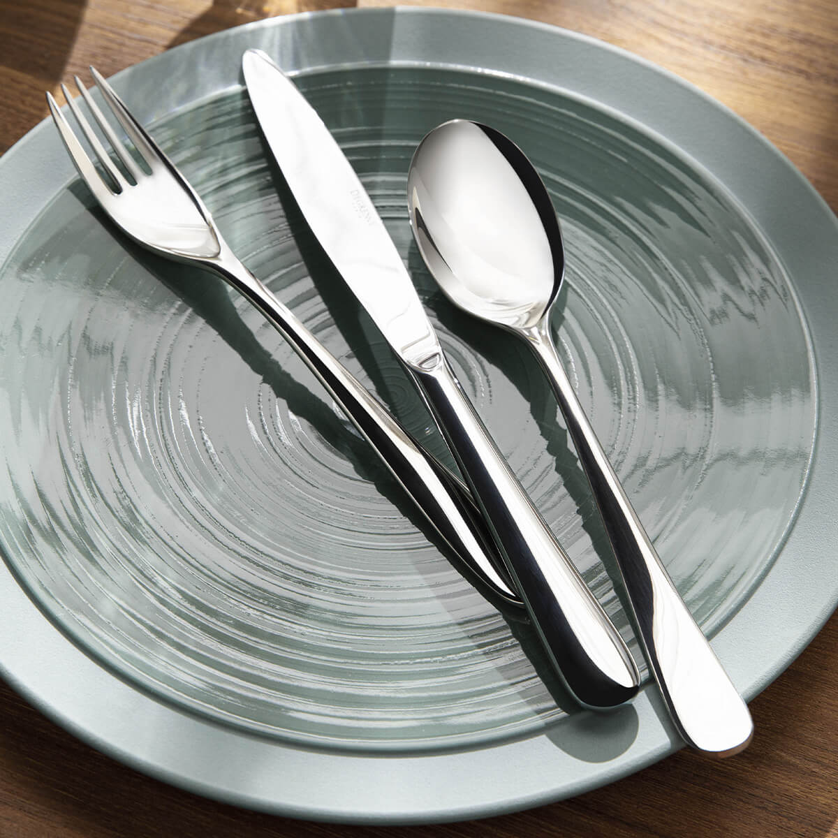 BAHIA GREEN CLAY Presentation plate 29 cm