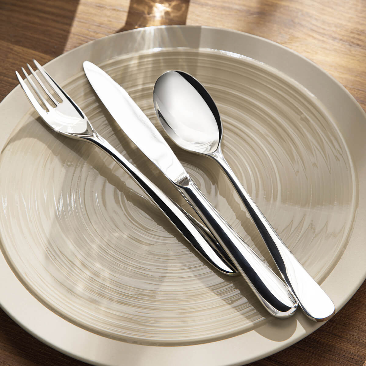 BAHIA BEIGE DUNE Presentation plate 29 cm